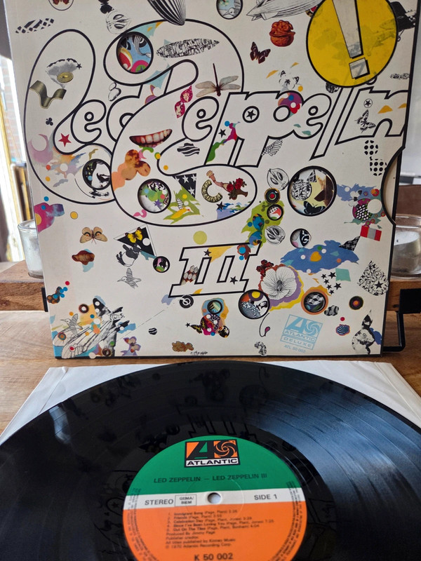 Led Zeppelin – Led Zeppelin III (LP) | Duitse Top-Persing (Jaren '80) | Near Mint!