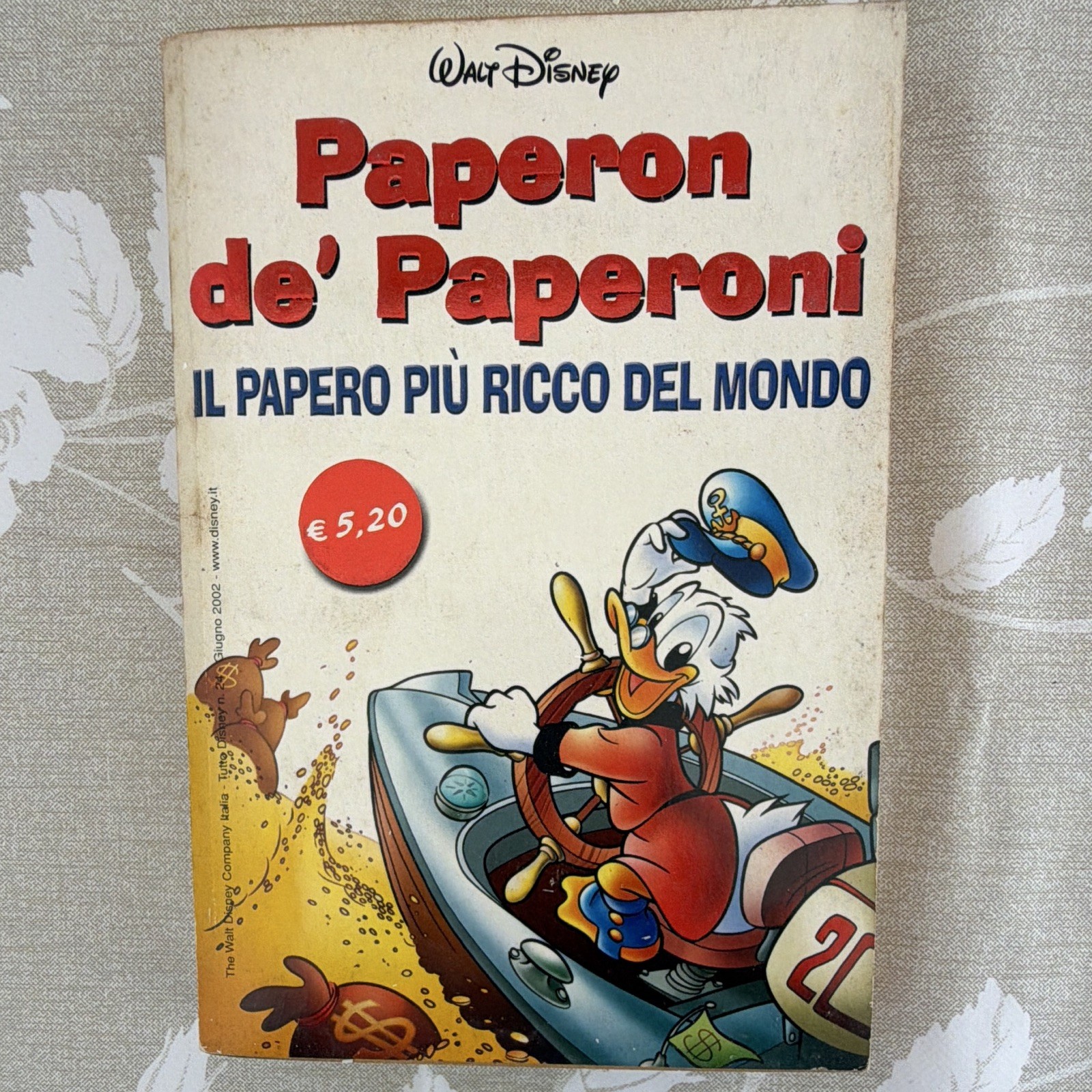 Disney Paperon de' Paperoni Il papero più ricco del mondo 2002 brossura