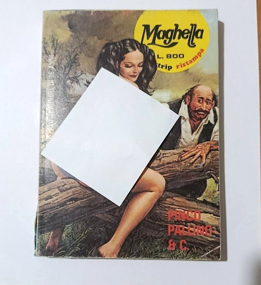 Fumetto per adulti Collezione Maghella Ristampa N°43 Anno IV  Agosto 1981