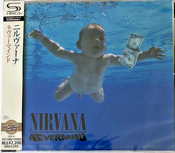 Nirvana ‎– Nevermind CD - JAPANESE IMPORT w/ OBI - SEALED NEW - SHM-CD