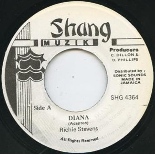 Richie Stephens - Diana (7") (Very Good Plus (VG+)) - 3378669162