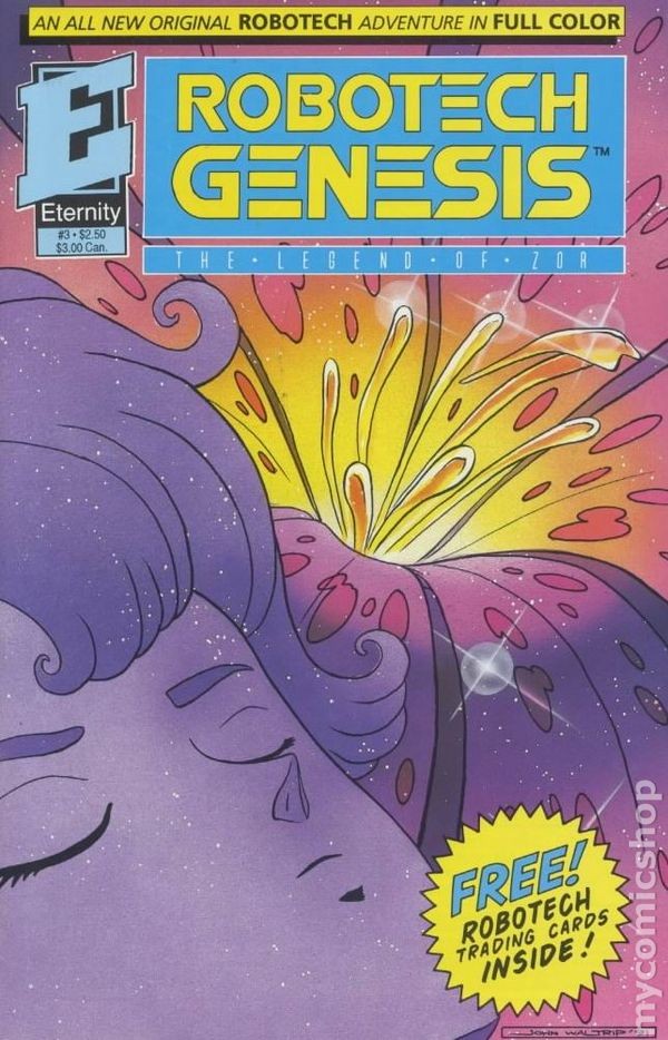 Robotech Genesis la Leggenda di Zor #3 FN 6.0 1992 Immagine Stock