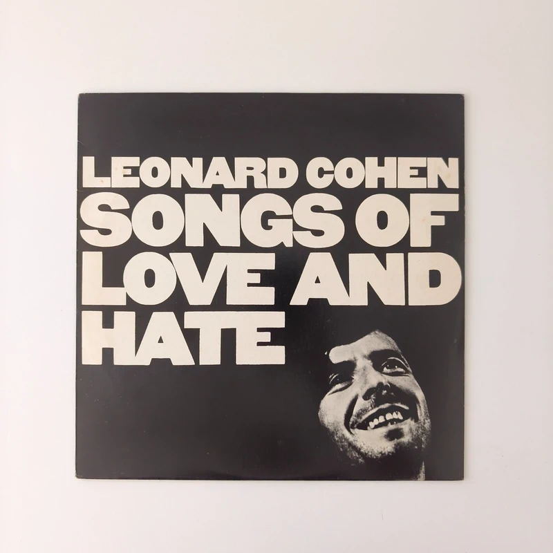 Leonard Cohen - Songs Of Love And Hate - LP 1984 RE Chamber Folk Singer-Songwriter