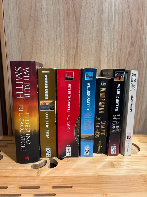 Set di libri Wilbur Smith