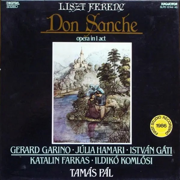 2xLP Liszt Don Sanche - Opera In 1 Act HARDCOVERBOX-SET + BOOKLET NEAR MINT