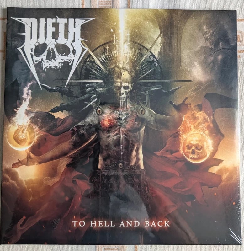 LP Death metal, thrash. Dieth. To hell and back