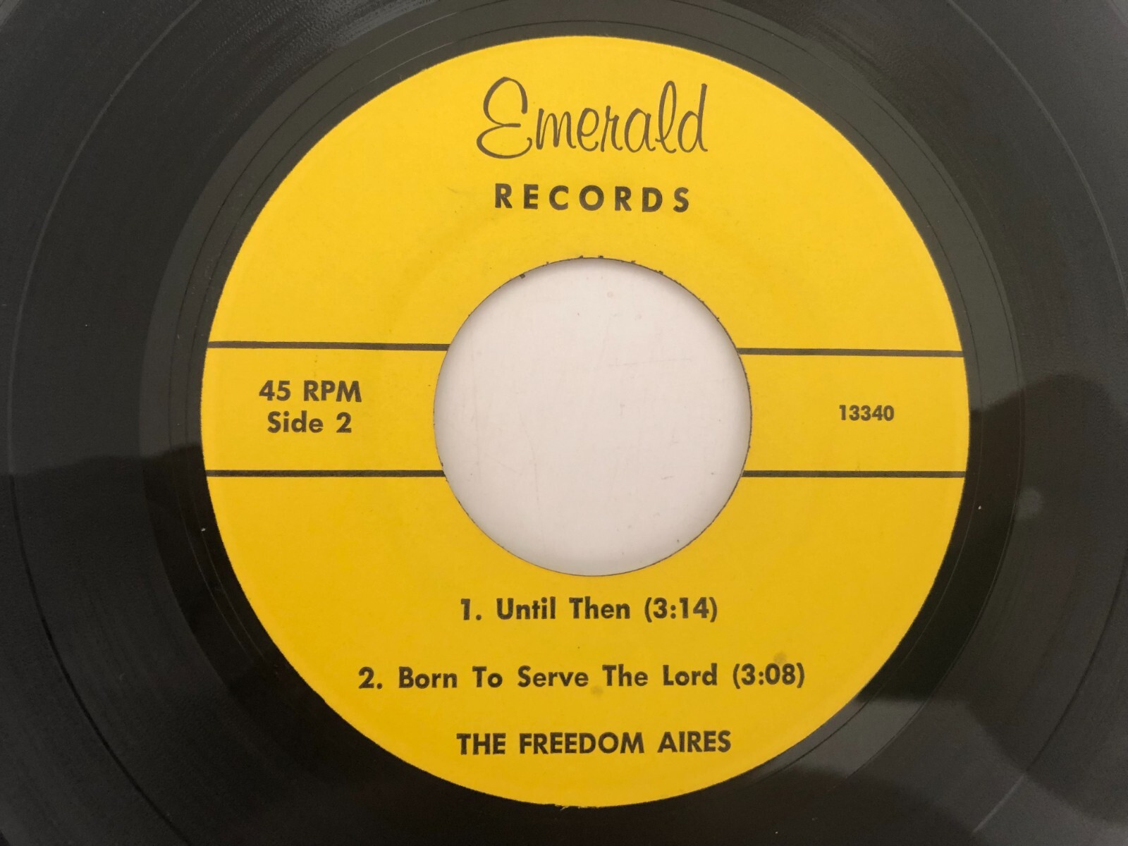 Ohio Gospel 45 EP FREEDOM AIRES Until Then EMERALD hear