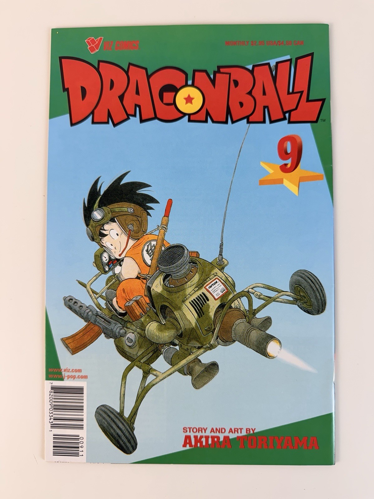 Dragon Ball Z #9 Viz Select Comics stile manga fumetto Akira Toriyama