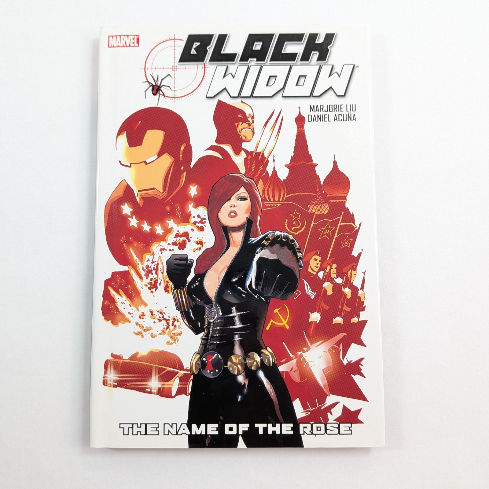Black Widow: The Name of the Rose Graphic by Marjorie Liu Hardcover 2010 Marvel