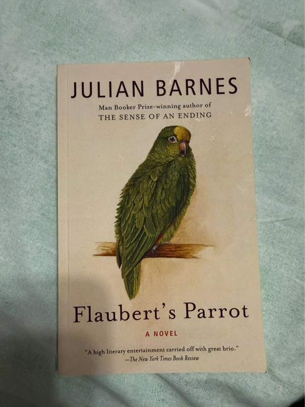 flaubert’s parrot, julian barnes