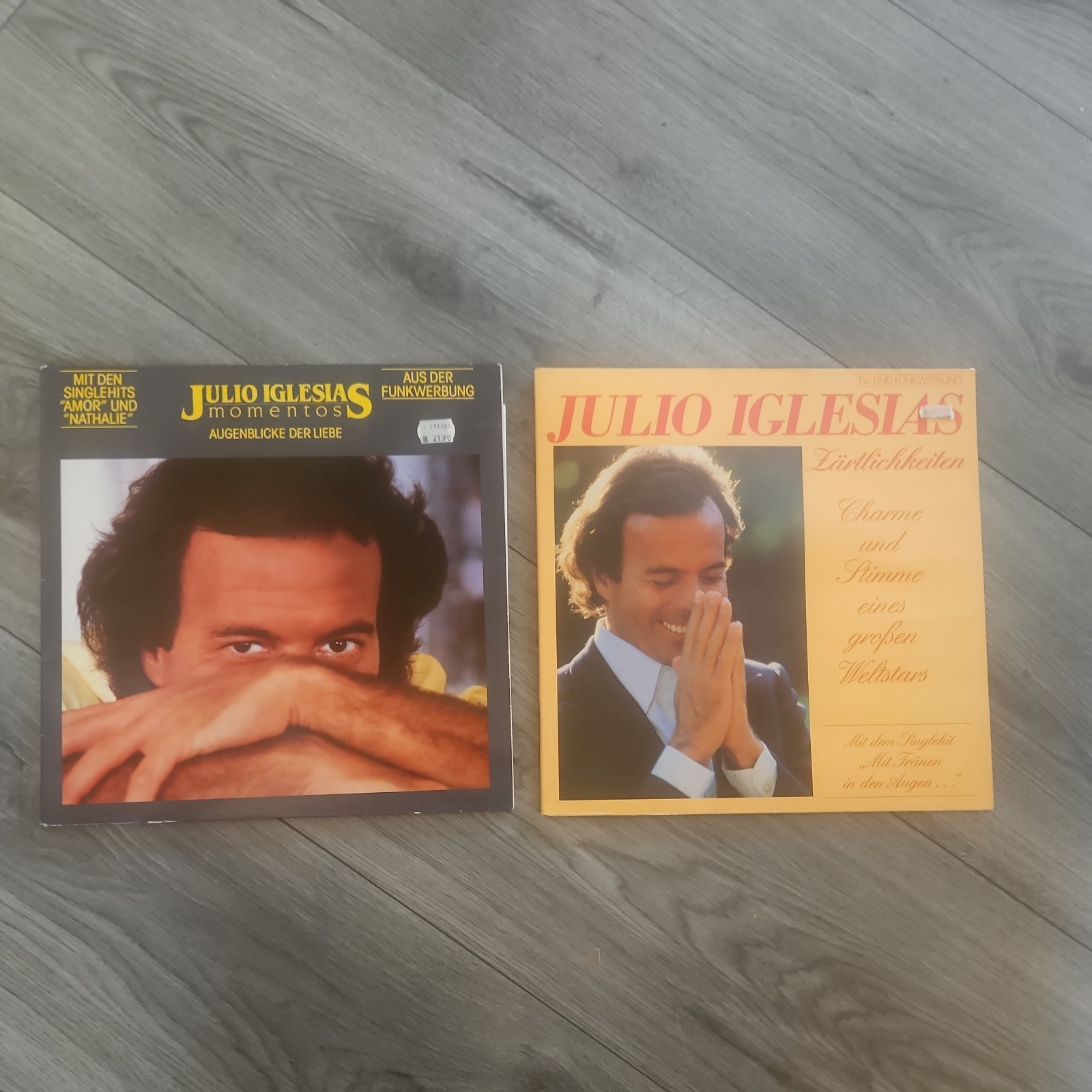 Julio Iglesias – Momentos: Augenblicke der Liebe | LP Vinyl | Papphülse
