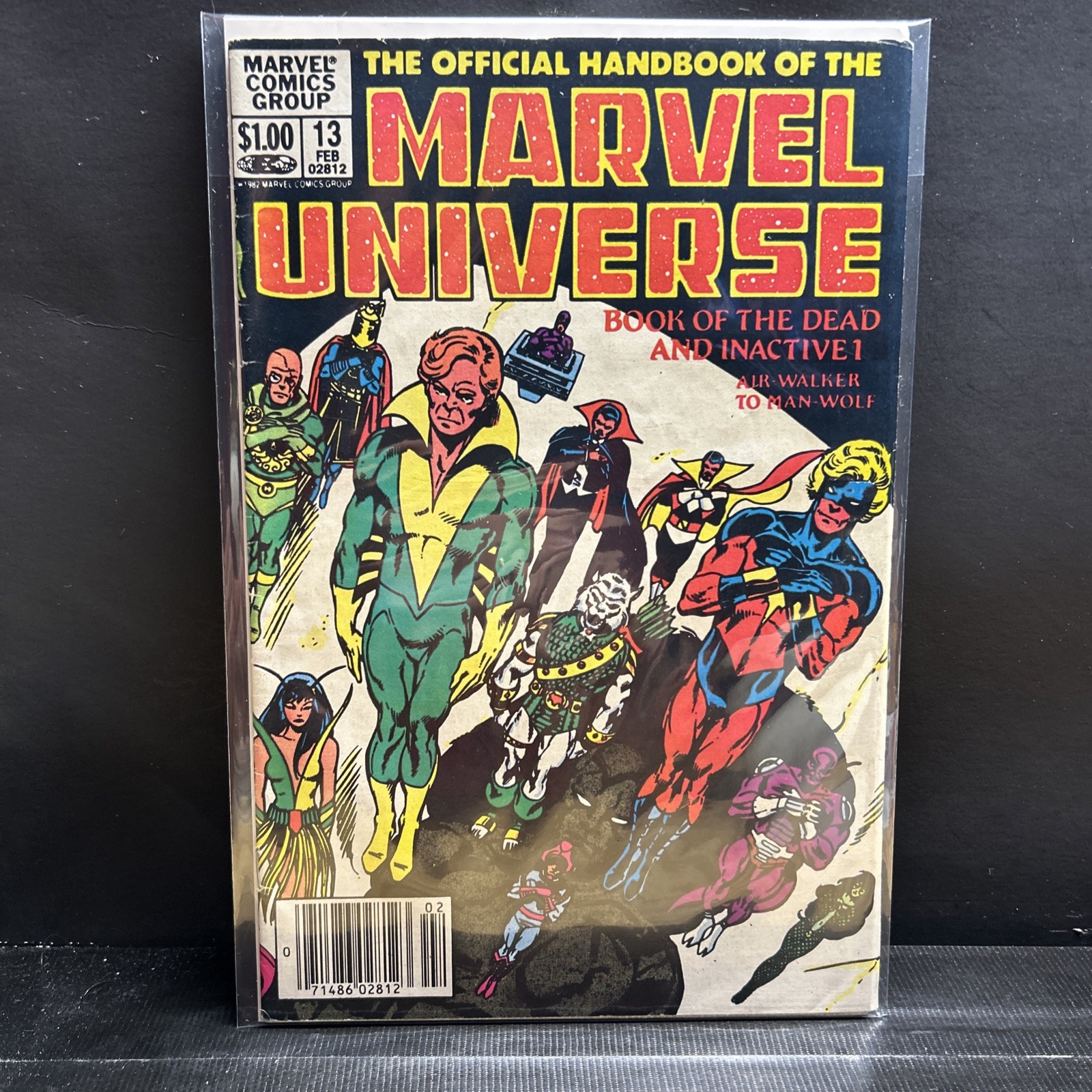 Manuale Ufficiale dell'Universo Marvel #13, Marvel Comics, Febbraio 1984
