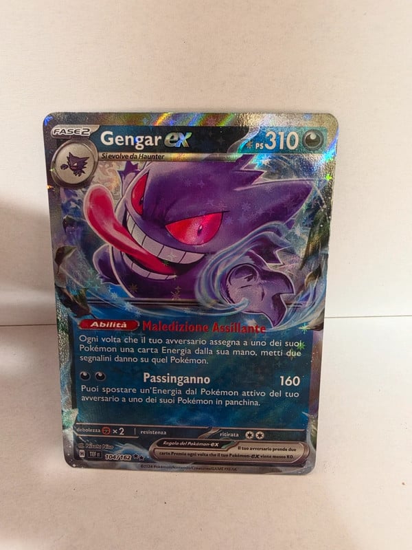 carte pokemon gengar ex