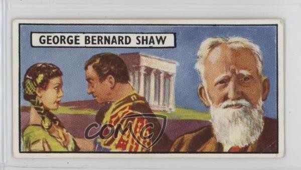 1965 Lyons Maid personaggi famosi George Bernard Shaw #28 0y9e