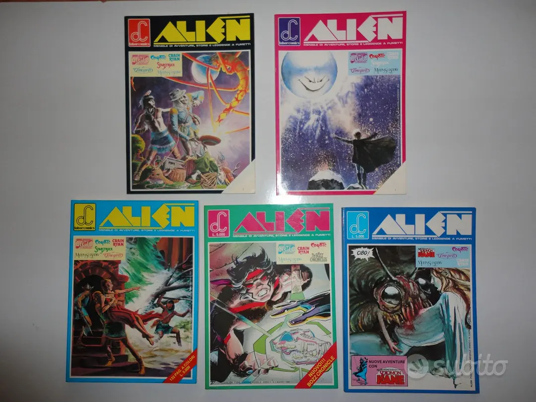 ALIEN labor, ARTHUR KING, MATCH labor comics