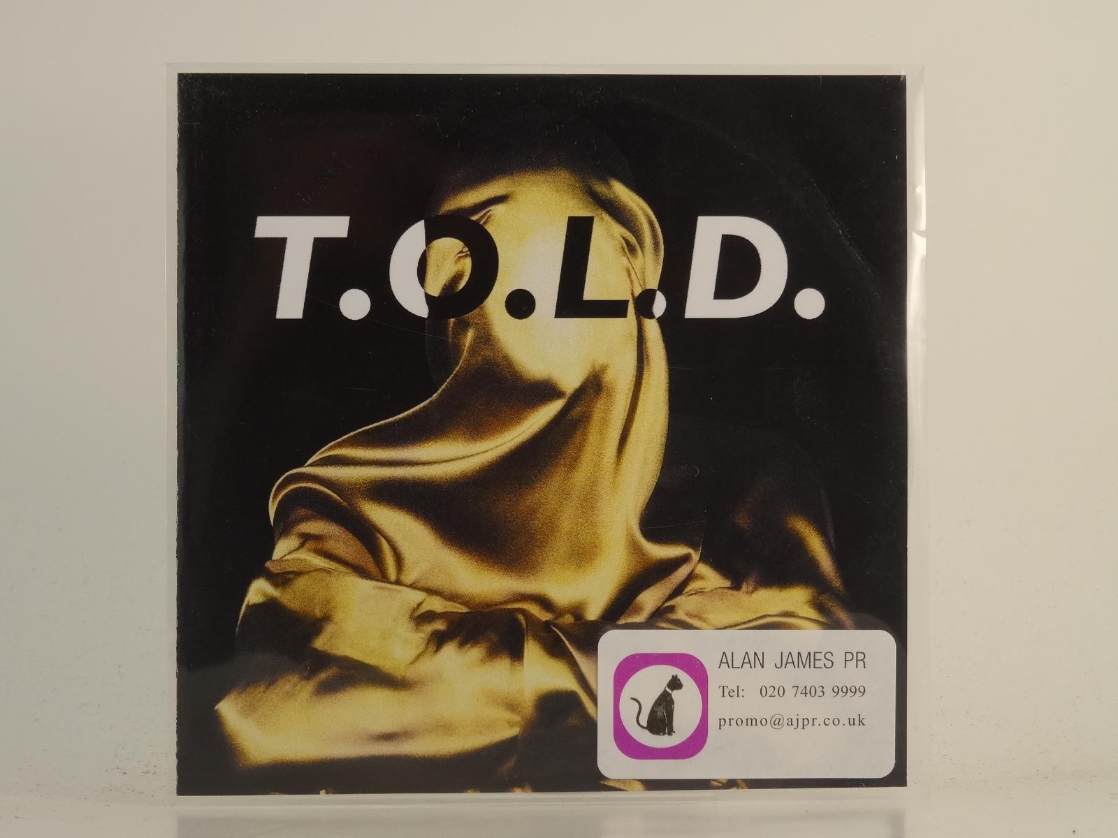 T.O.L.D LUCIFER'S EYES (H1) 2 Track Promo CD Single plus Picture Sleeve I AM SOU