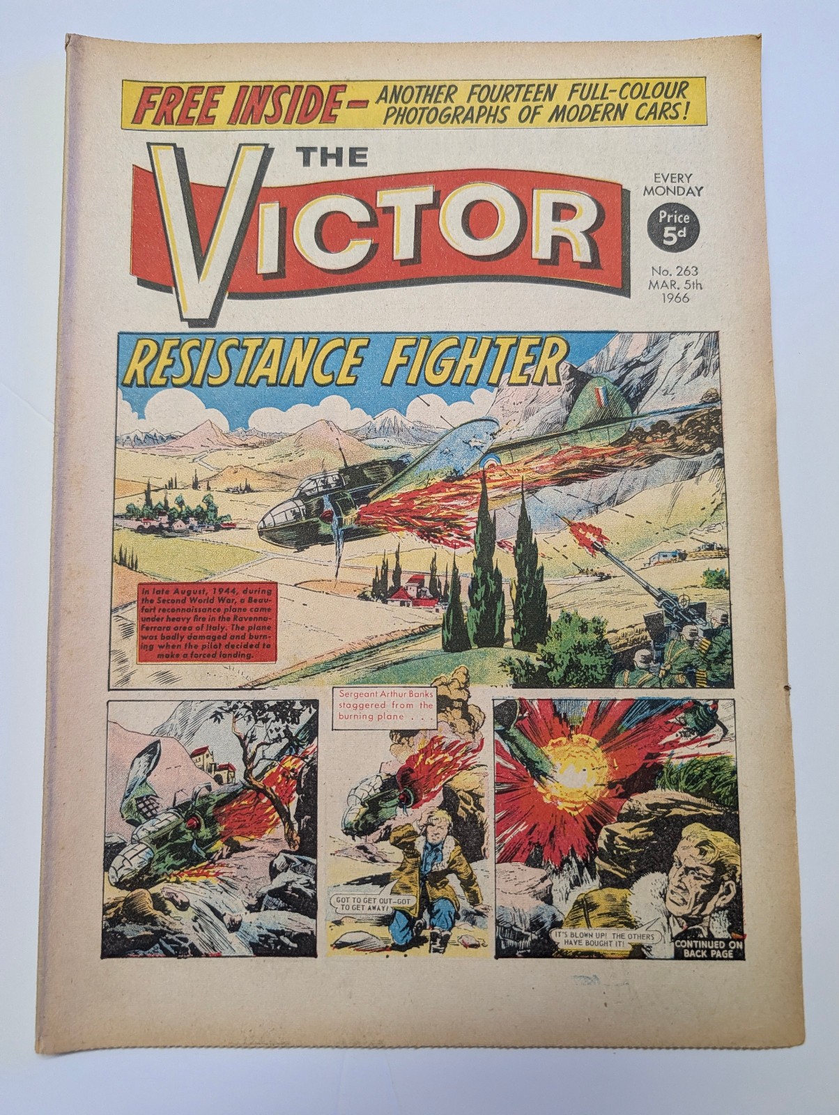 The Victor Comic, No 263, March 5th 1966.