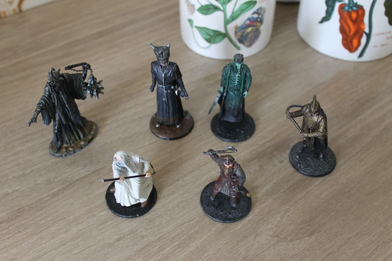 Lot de figurines vintage Seigneur des Anneaux