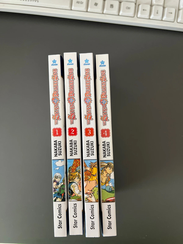Lotto Manga The Seven Deadly Sins (Volumi 1-4) - Star Comics