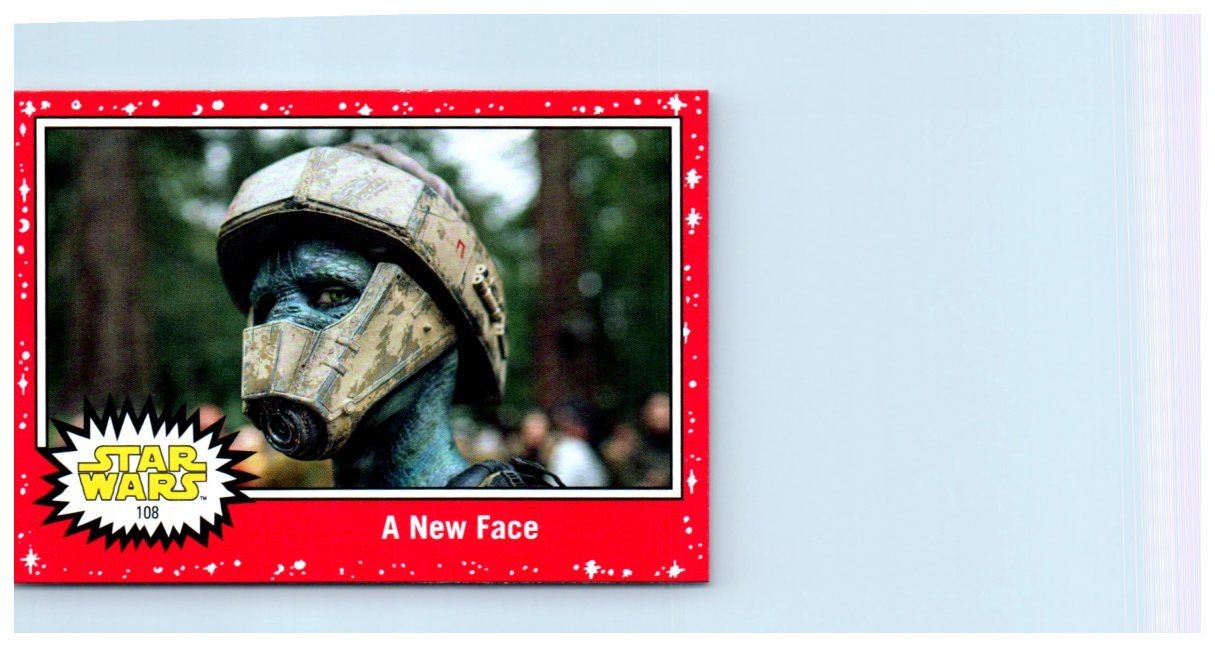 Star Wars A New Face #108 Trading Card Topps Il Risveglio della Forza Movie Card BB-8