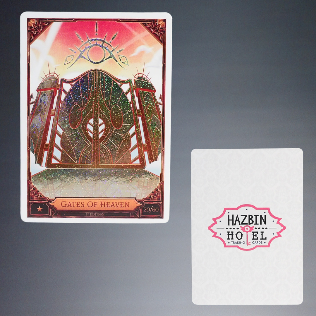 2026 HAZBIN HOTEL TC STAGIONE 2 1° EDIZIONE GATES OF HEAVEN 20/60 CARTA COMUNE FOIL