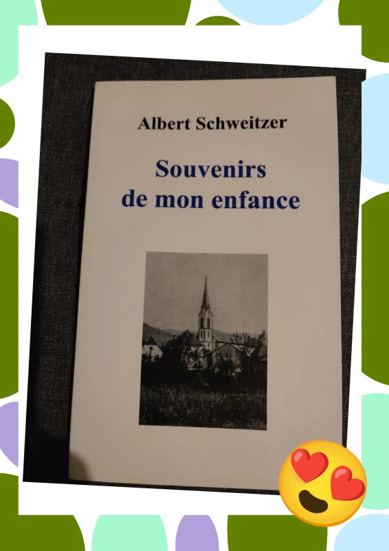 Livre "Souvenirs de mon enfance"