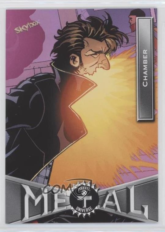 2020 Upper Deck Marvel X-Men Metal Universe Pink 21/75 Chamber #16 5me