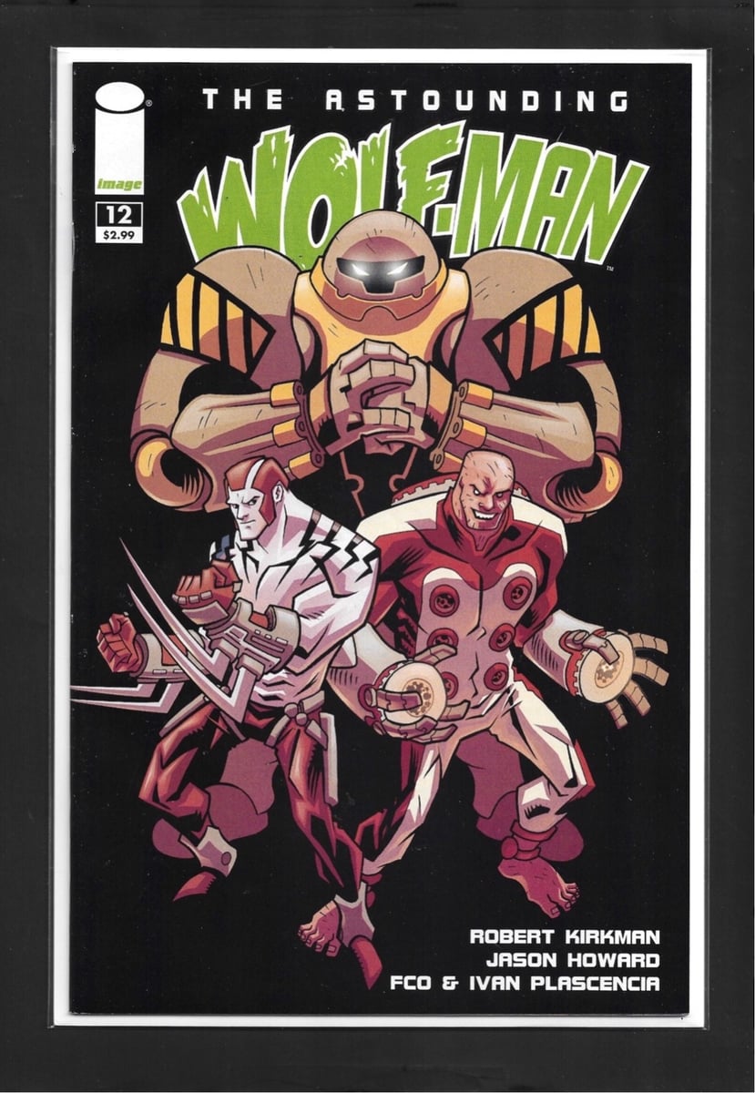 Astounding Wolf-Man #12 (2009): Universo Invincibile! Robert Kirkham! VF+ (8.5)!