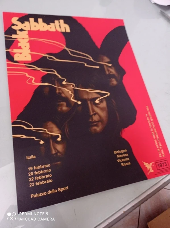 Black Sabbath poster