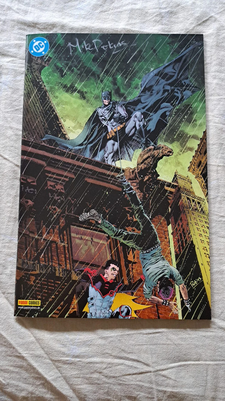 Batman 109 - variant cover Mike Perkins autografata