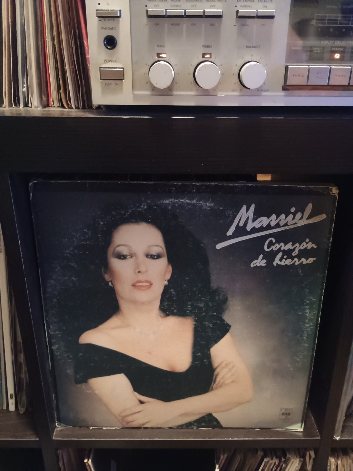 MASSIEL "Corazon de Hierro" 1984 (CBS/HML80378) VG Vinyl