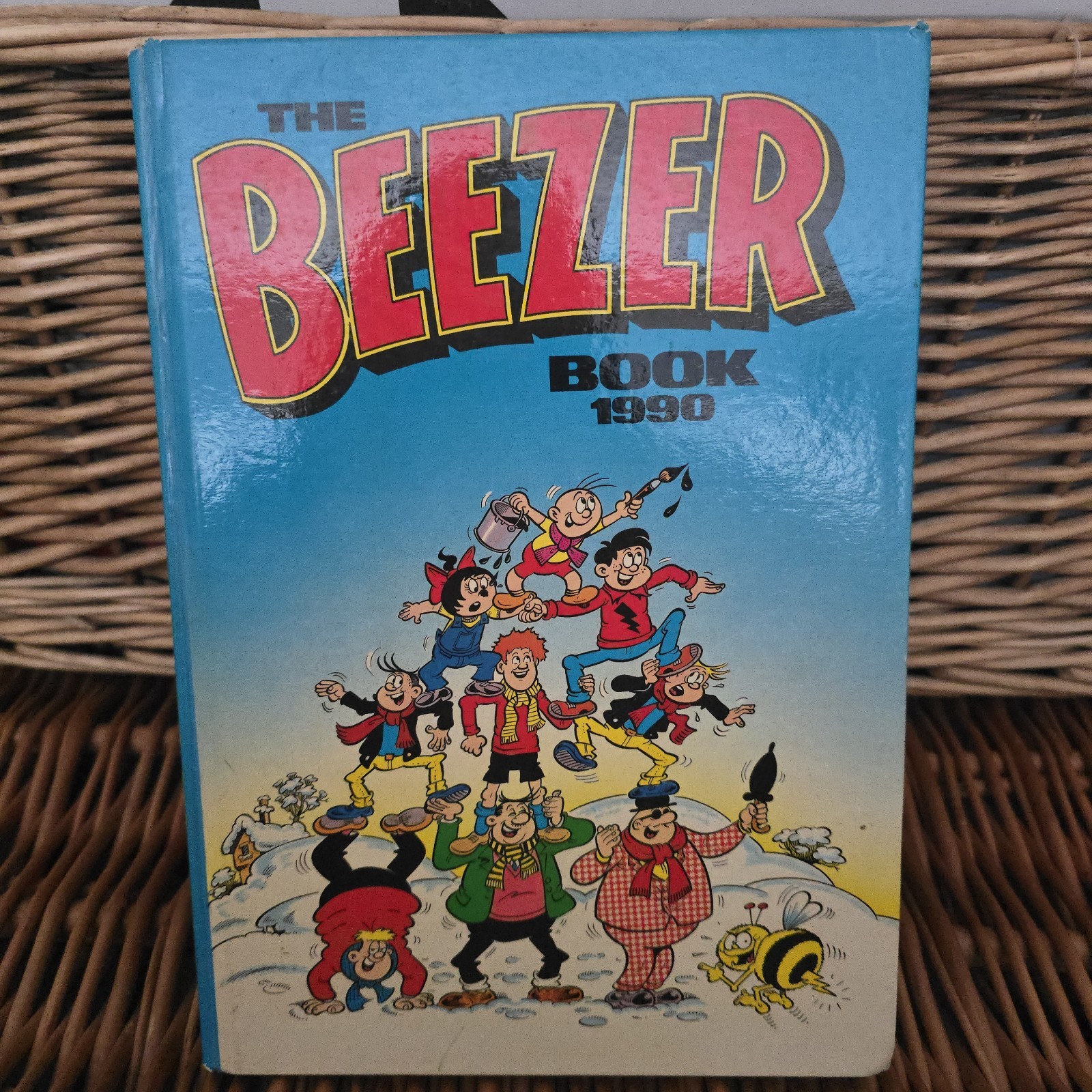 The Beezer Annual Book 1990 - Hardback Cover 