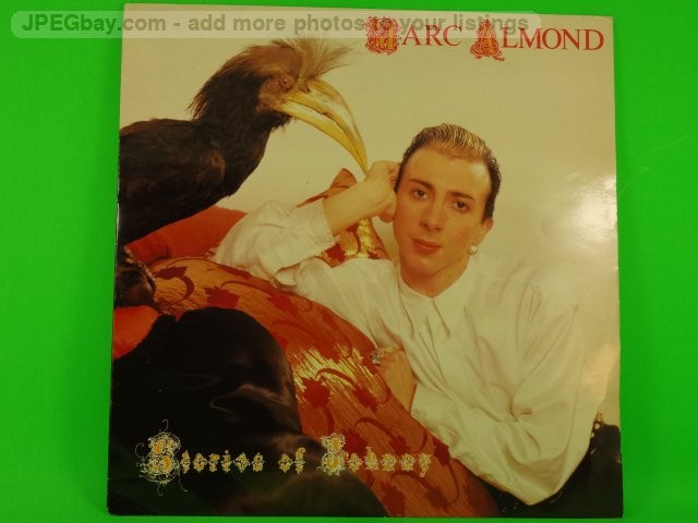 MARC ALMOND STORIES OF JOHNNY (469) 4 Track 12" Single plus Picture Sleeve SOME 