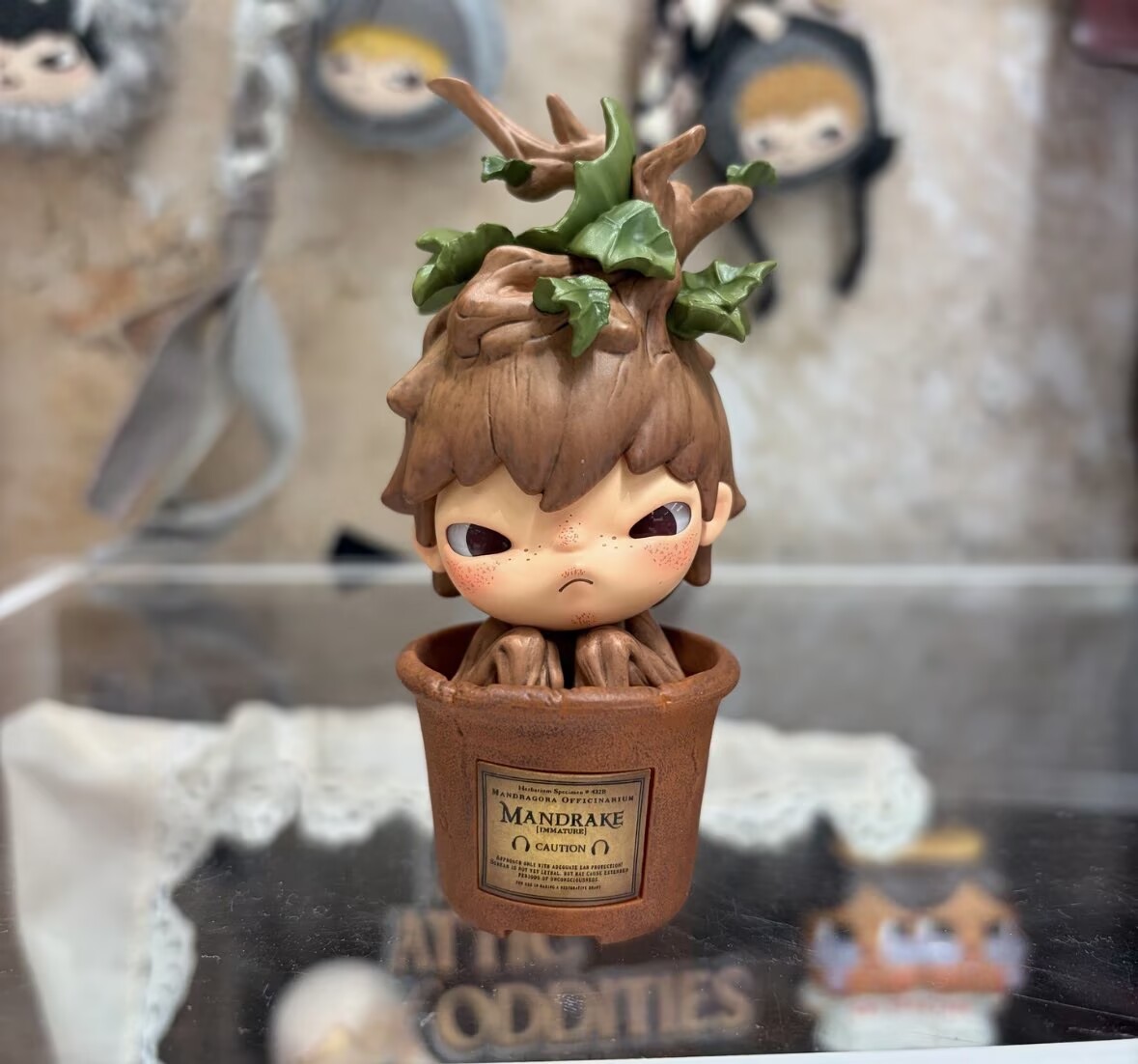 Authentic Hirono x Harry Potter Series Figures Toy New Gift - Mandrake (hidden)