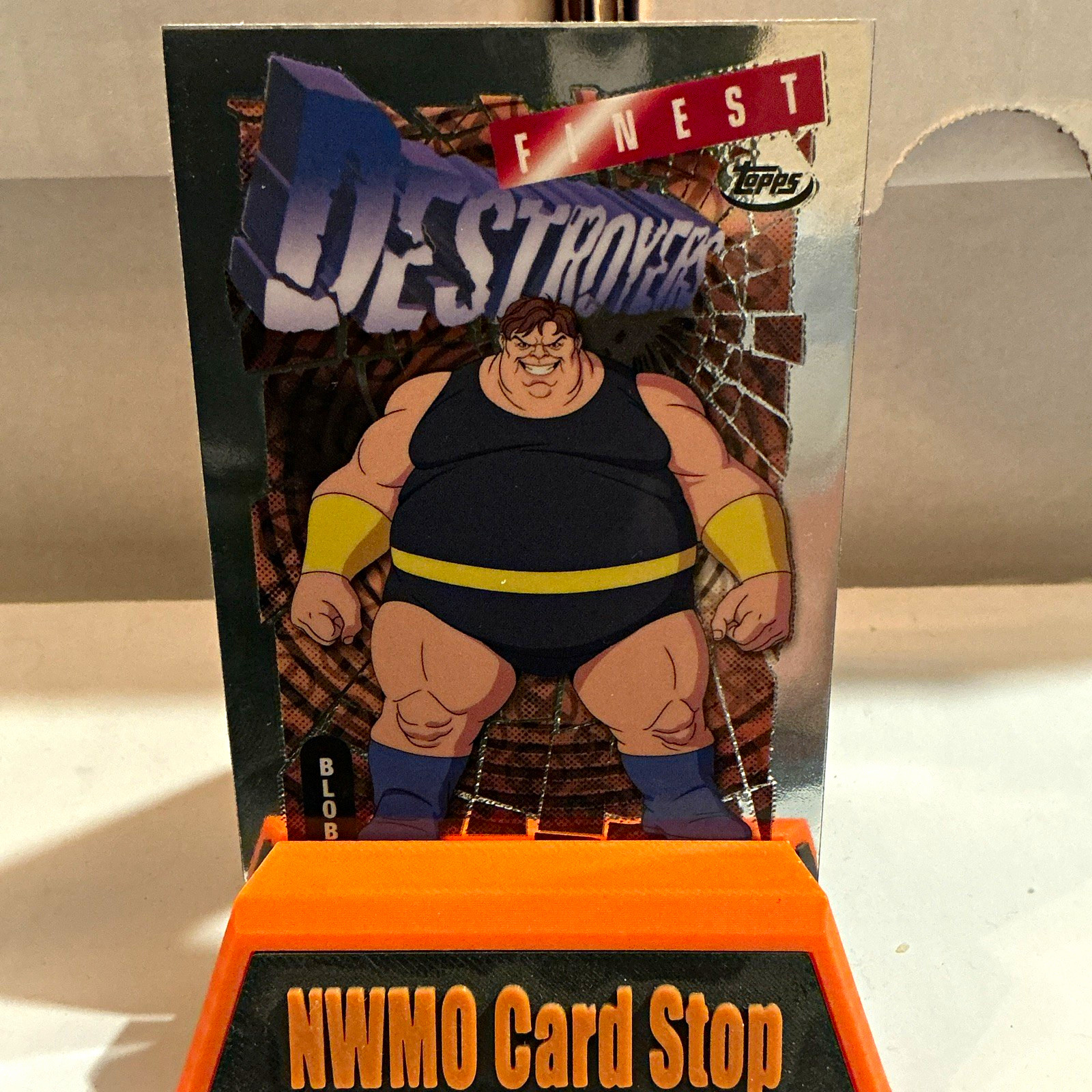 Topps 2025 Topps Finest X-Men '97 Blob Card #47 Set Base Non Sportivo