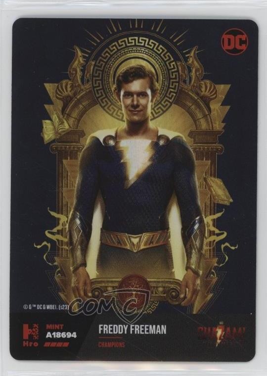 2023 HRO DC Comics: Unlock The Multiverse Shazam! Champions Freddy Freeman 4g8