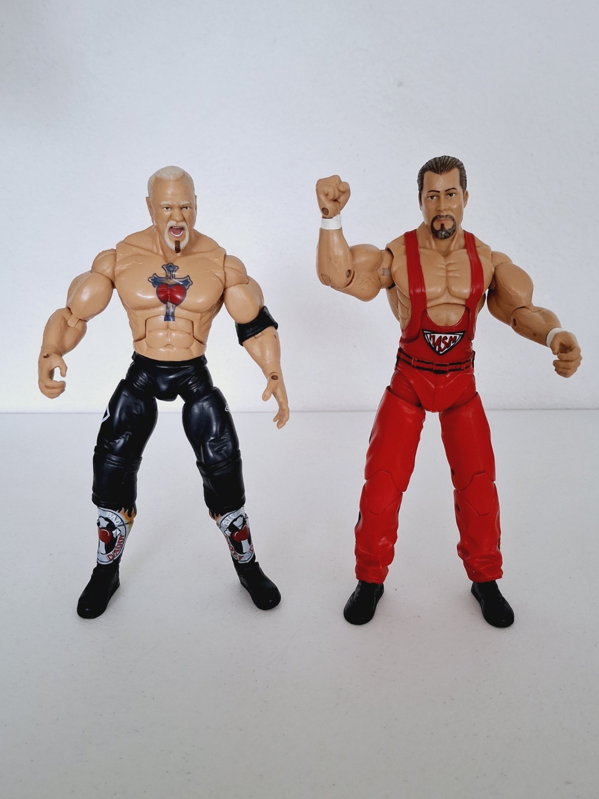 Personaggi Jakks TNA Wrestling Cross The Line serie 1 Scott Steiner & Kevin Nash
