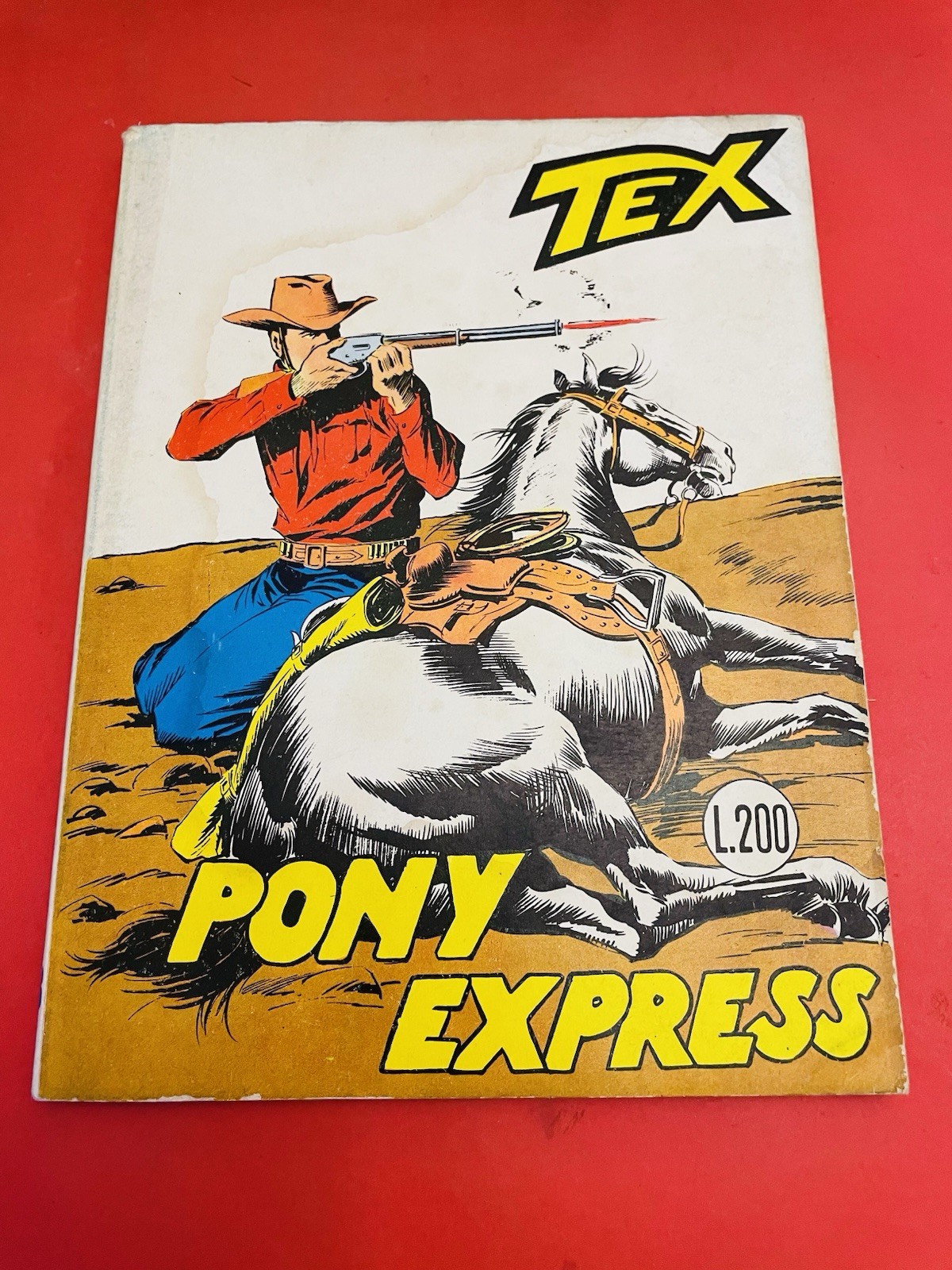 Tex gigante n.73 originale prima edizione da lire 200 con MG mai aperto
