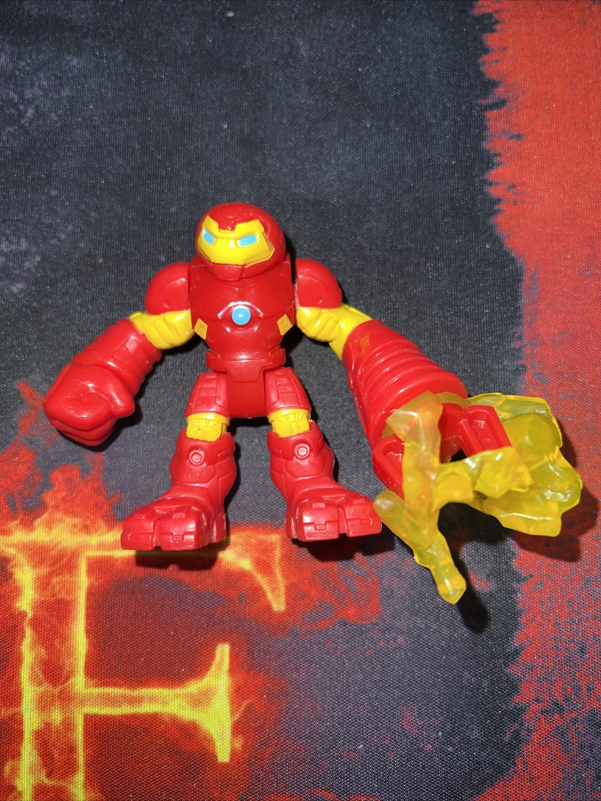 Playskool Marvel Super Hero Adventures POWER UP! Personaggio HULKBUSTER IRON MAN!