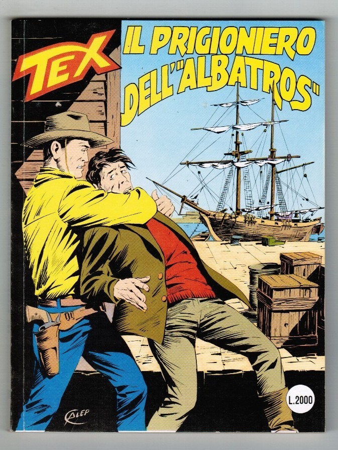 TEX GIGANTE N. 356 - IL PRIGIONIERO DELL'ALBATROS - LIRE 2000