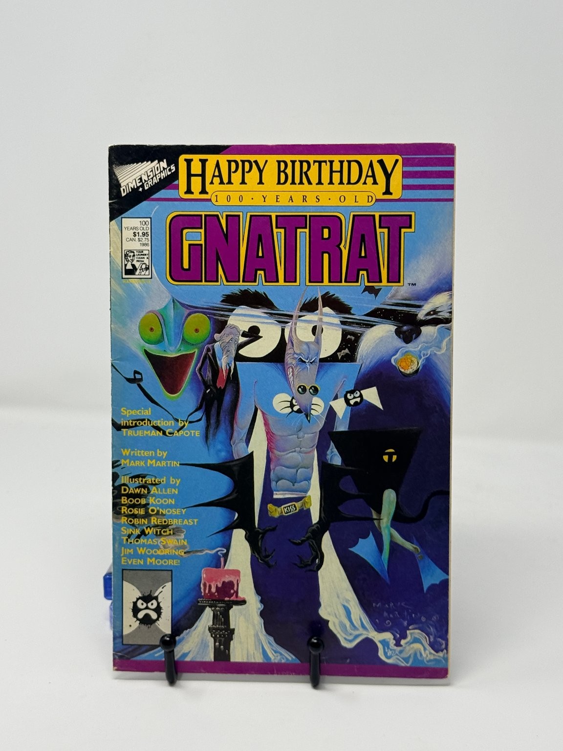 Buon Compleanno Gnatrat Mark Martin Dimensione + Grafica 1986