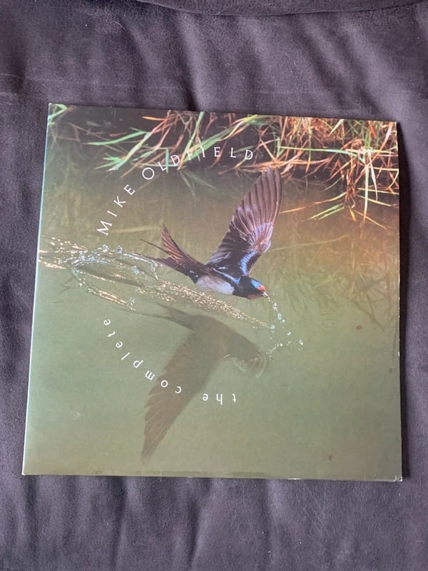 Disque Mike Oldfield the complete compilation best of double vinyle 33T gatefold pop rock prog