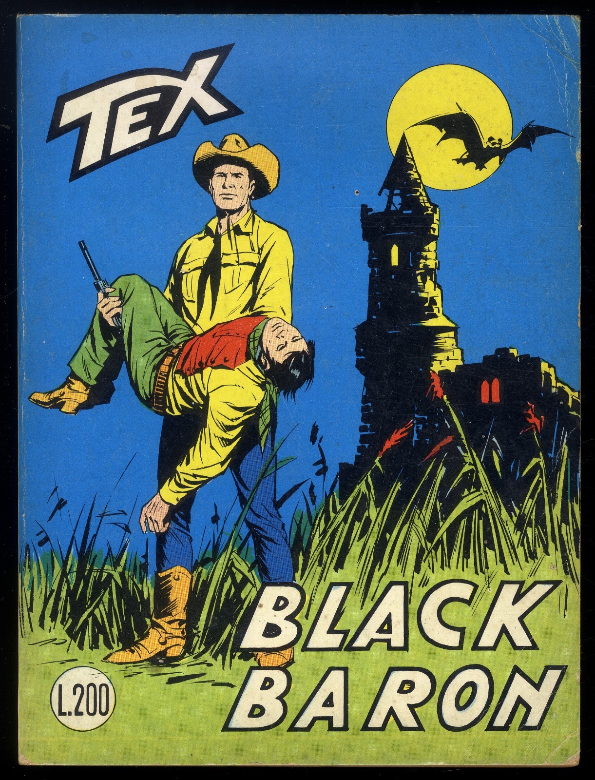 COLLANA TEX GIGANTE N° 94 - L. 200 - AGOSTO 1968 - CONDIZIONE BUONO / OTTIMO