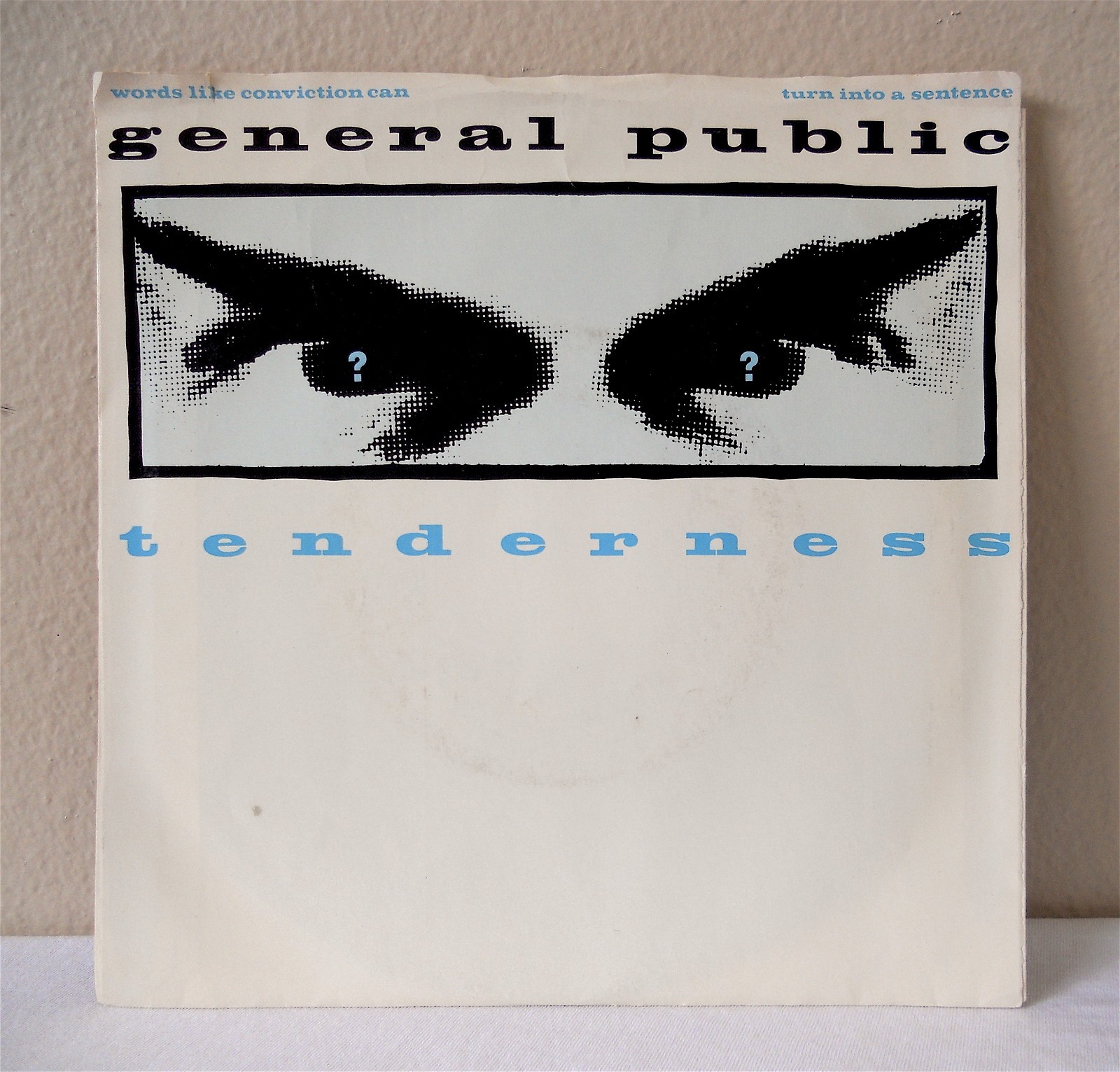1984 General Public TENDERNESS / LIMITED BALANCE - 45 rpm 7" Picture Sleeve