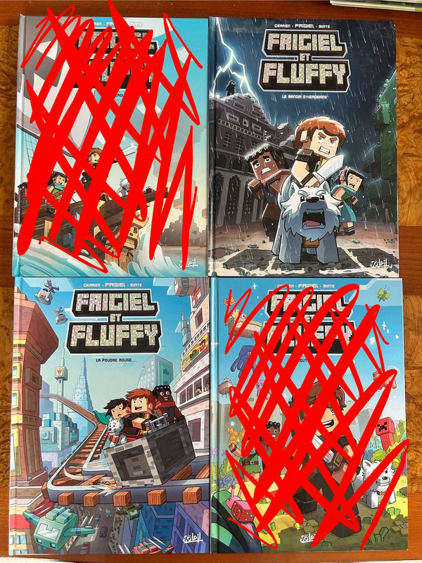 Frigiel et Fluffy tome 6 et 7 réservé