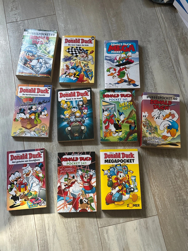 Pocketboeken Donald Duck