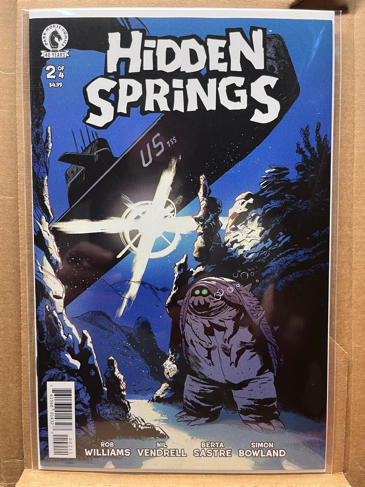Hidden Springs #2 Cover A Nil Vendrell Dark Horse Comics 2 di 4 Rob Williams