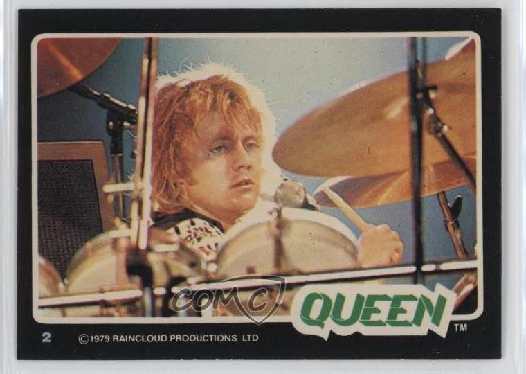 1979 Donruss Rock Stars Queen Roger Taylor #2 00ah