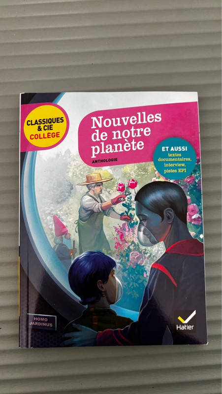 Nouvelle de notre planète roman