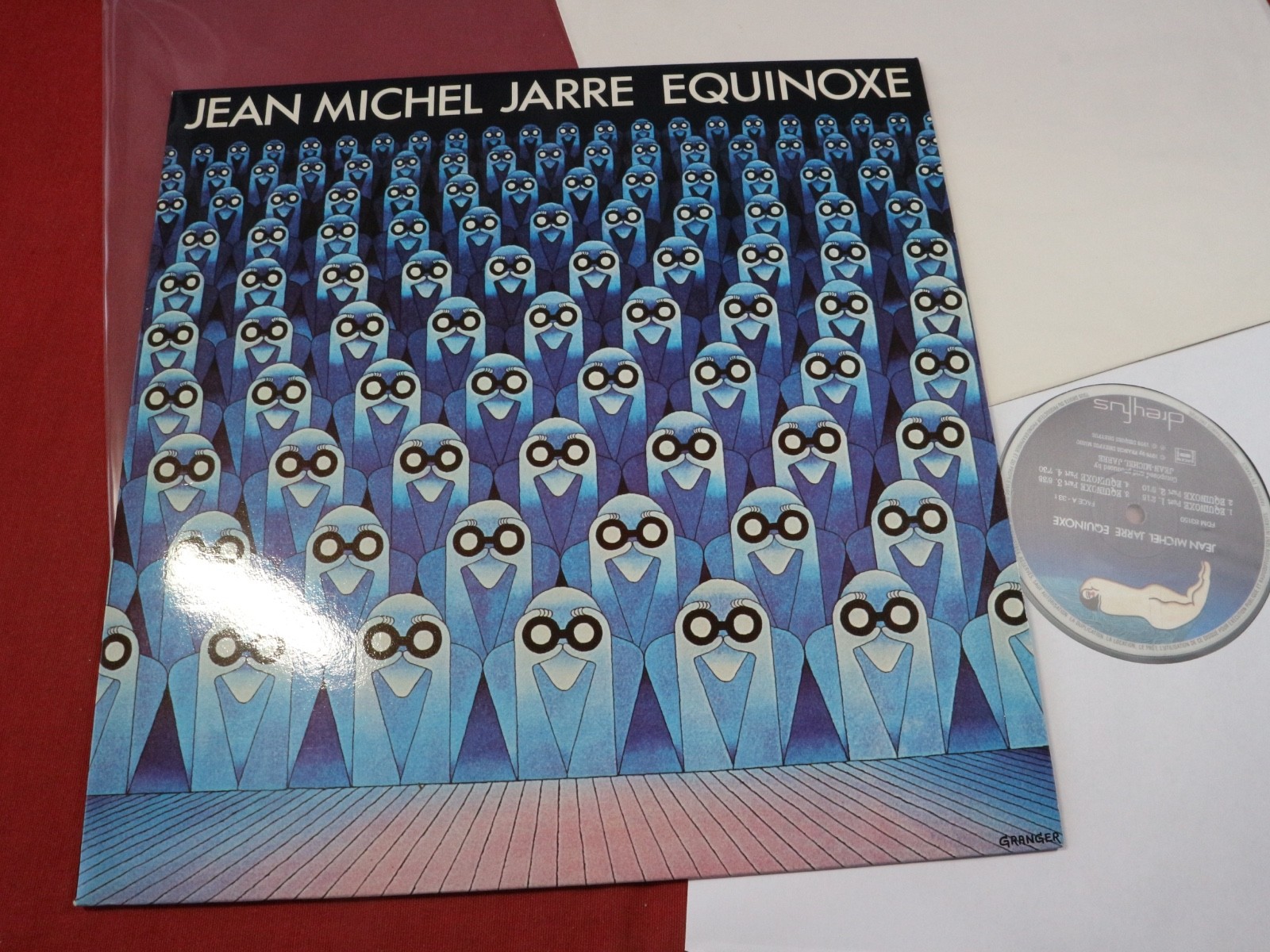 Jean Michel Jarre  EQUINOXE  -  LP Dreyfus FDM 83150 France 1978 sehr gut